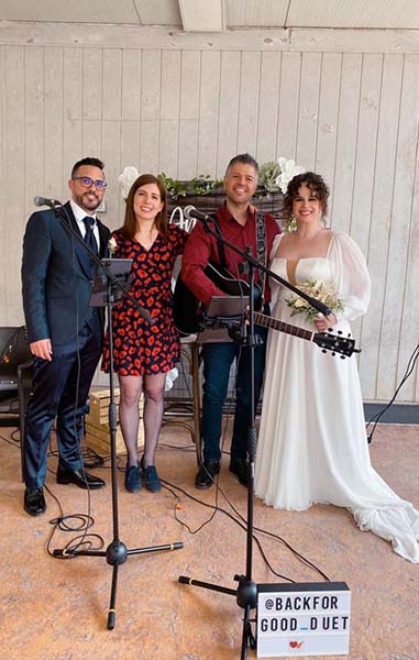 Actuación en la Boda de David y Ana